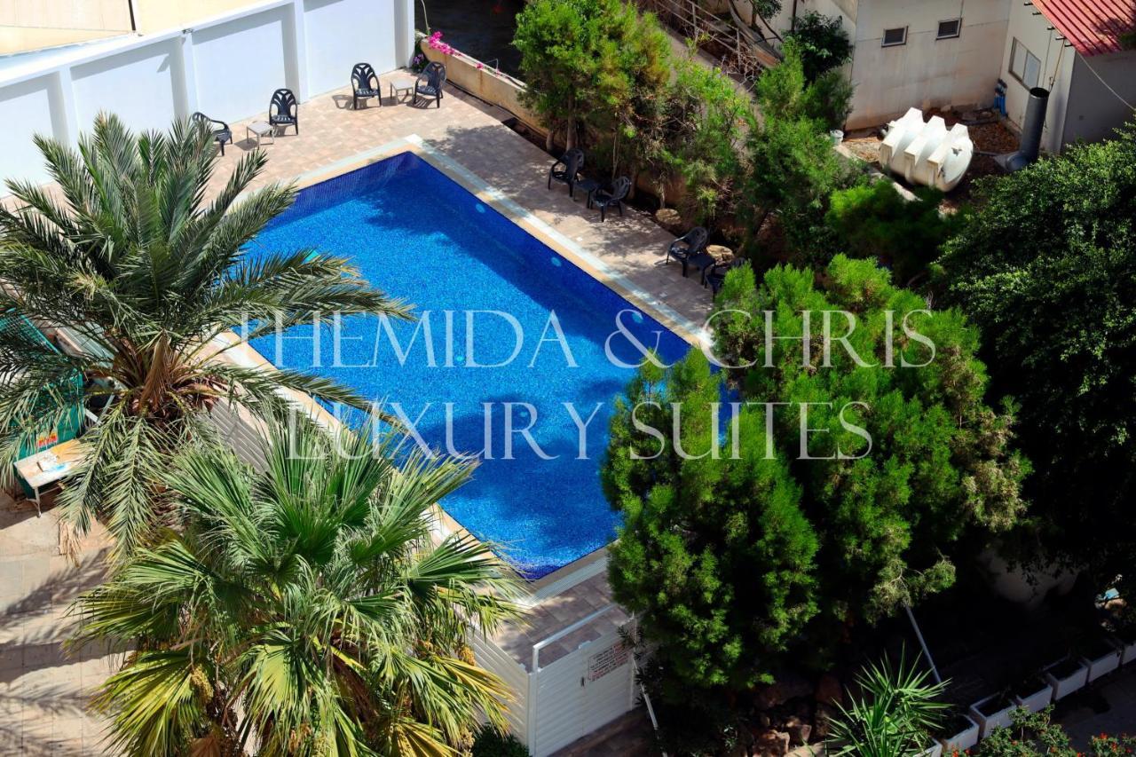 Luxury Penthouse 1Br-Seafront-Seasonal Pool-Central Larnaka Exterior foto